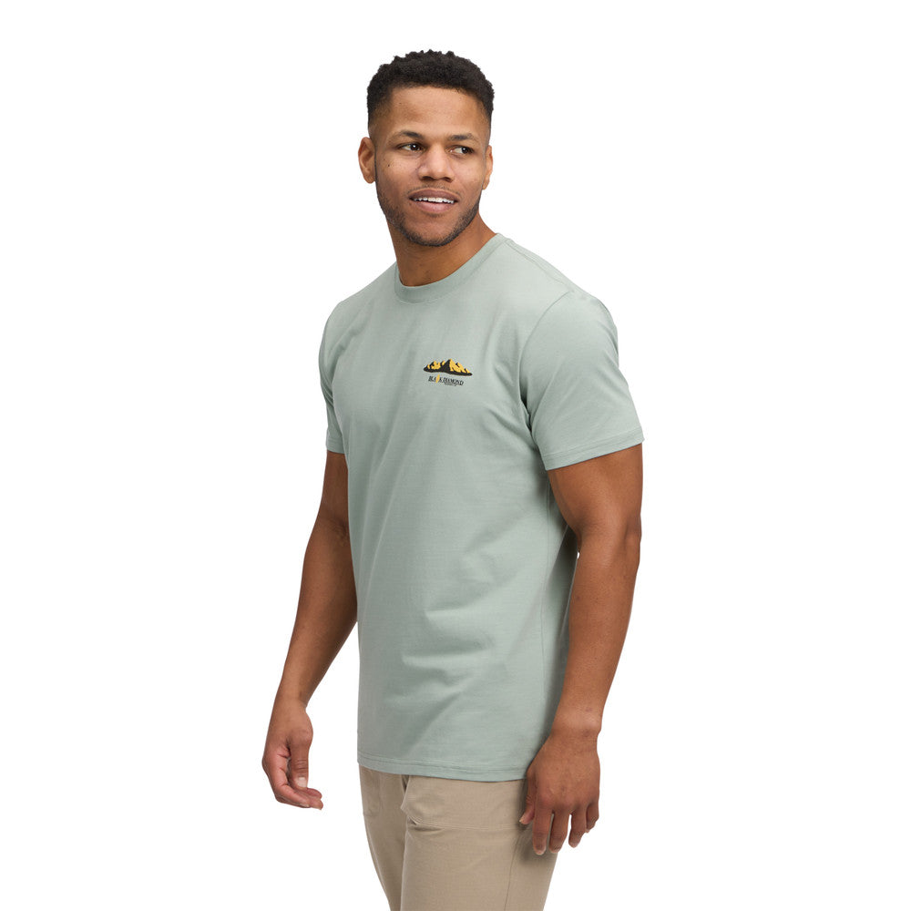 T-Shirt Mountainscape H - Black Diamond